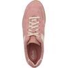 CLARKS WOMENS LACE TRAINER - PINK MULTI